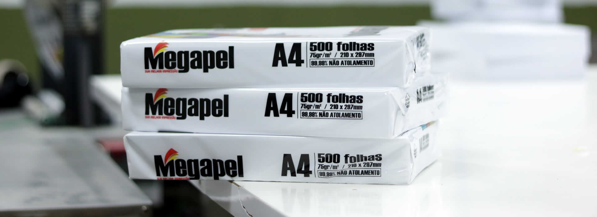 Papel Sulfite A4 direto da fábrica - Megapel Indústria